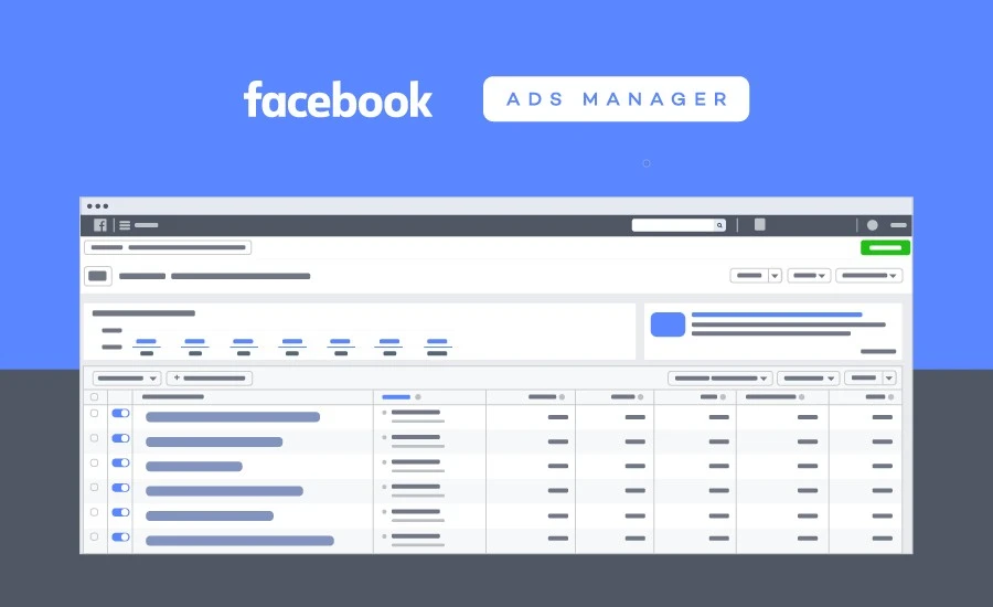 Facebook Ads Manager Interface